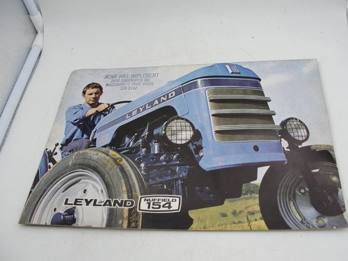 Nufffield leyland 154 tractor - nufffield,
