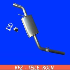 ÉTAT D'ACIER VW - T4 BUS/Coffre/Plateau 2.0 2.5 2.8 VR 6 - Silencieux Central