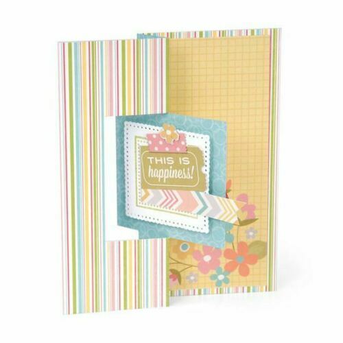 Sizzix framelits card square - sizzix, card,