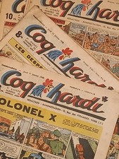 COQ HARDI Marijac EO revue journal BD enfant jeunesse 1 numéro au choix. 1947
