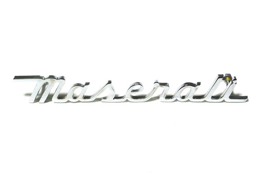 Emblème armes écrit maserati - emblème,