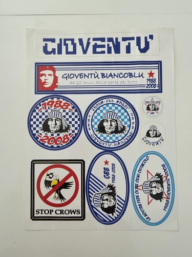 Stickers gioventu biancoblu - gioventu,