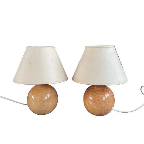 Paire lampes chevet pied - de,