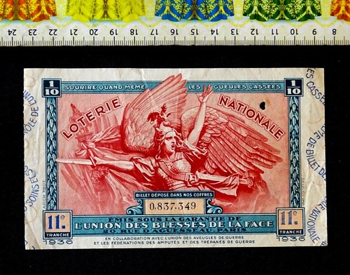 Billet de loterie - (, ,