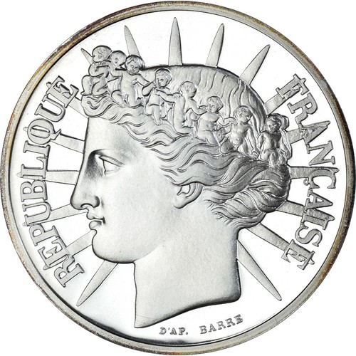 Monnaie france 100 francs - monnaie,, france,