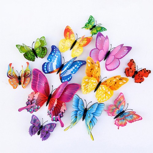 Décor mural papillon - , 3d