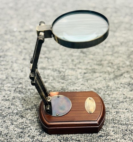 Loupe nautique ancienne - , laiton
