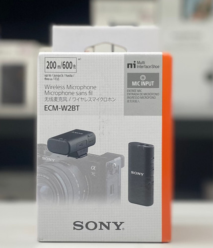 New sony ecm - new, ecm-w2bt