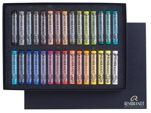 Rembrandt soft pastel set 30 - rembrandt,