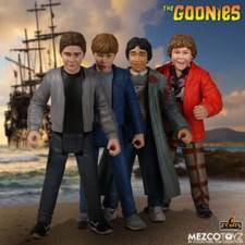 Les Goonies 5 Points 5 Figurines Mouth Mikey Chunk Data Sloth 9 CM MEZCO 1A