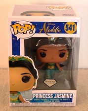 Disney Aladdin   Funko pop   PRINCESS JASMINE   Diamond Edition 541 Vaulted RARE