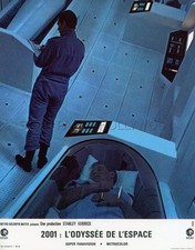 2001 A SPACE ODYSSEY STANLEY KUBRICK 1968 VINTAGE FRENCH LOBBY CARD #8