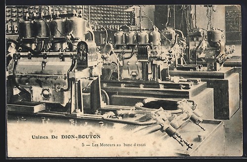 Cpa puteaux usines de - puteaux,,