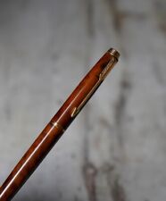 RARE STYLO PLUME PARKER 75 LAQUE DE CHINE WOODGRAIN - PLUME OR MASSIF 18 CARATS