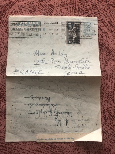Courrier privé par avion