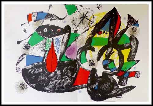 Joan miro hommage à - miro,