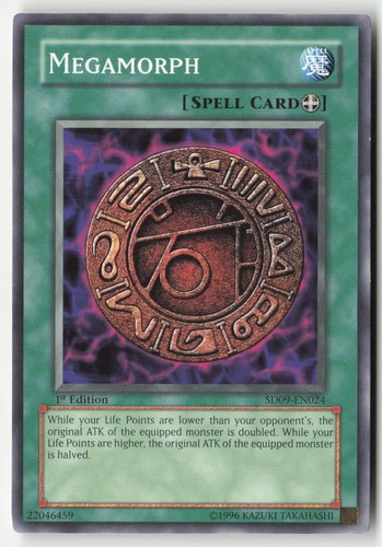 Yugioh megamorph sd09 en024 - -,