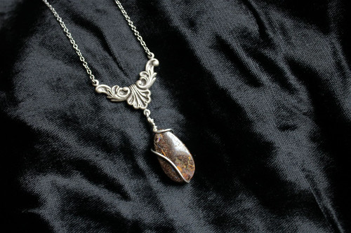 Collier avec opale boulder - , *