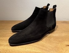 CHAUSSURES PAUL SMITH  MODÈLE FALCONER CHELSEA BOOTS DAIM NOIR  TAILLE 7 /41