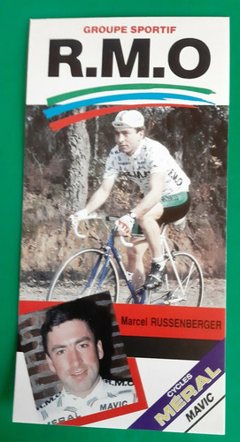 Cyclisme carte cycliste - carte, marcel