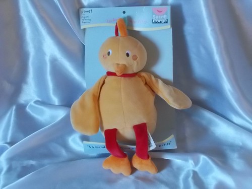 Doudou canard poule oiseau - doudou,
