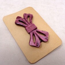 Boucle de ceinture ancienne en galalithe - Décor géométrique sculpté - ART Déco