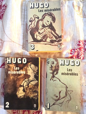 VICTOR HUGO, Les Misérables, 3 tomes, Le Livre de Poche, 1973,74