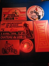 Autocollants moto - 6,