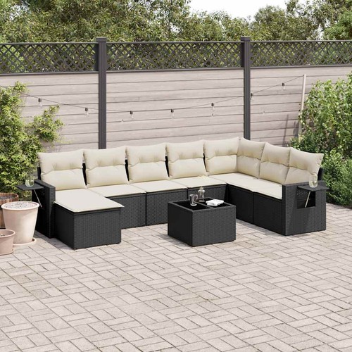 Salon jardin avec coussins - salon,