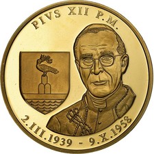 Vatican, Médaille, Pius XII