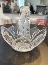 PANIER COUPE EN CRISTAL MOULÉ