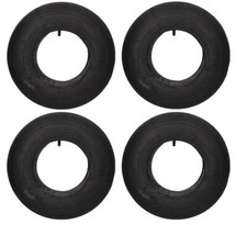 DELI TIRE Pneu +Tuyau 4.80/4.00-8 (400x100) 6PR S-379 Rainures Profil 4er Set