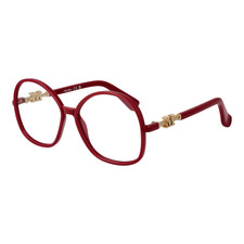 Lunettes Max Mara MM5100 075 Roses Ronde Plein Cerclage En Plastique 55mm