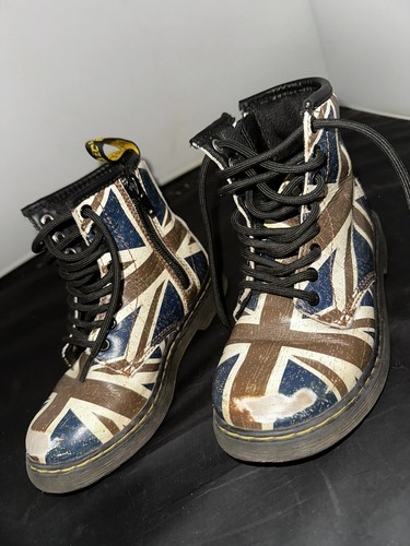 Martens boots british flag - boots,