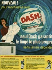 Publicité ancienne Dash