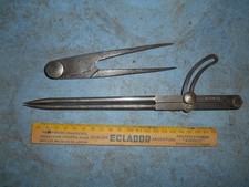 lot 2 outil ancien art populaire compas 1 stainless