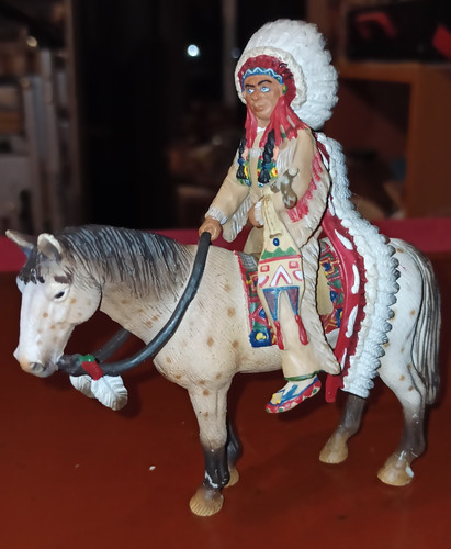 Rare figurine chef indien - figurine,