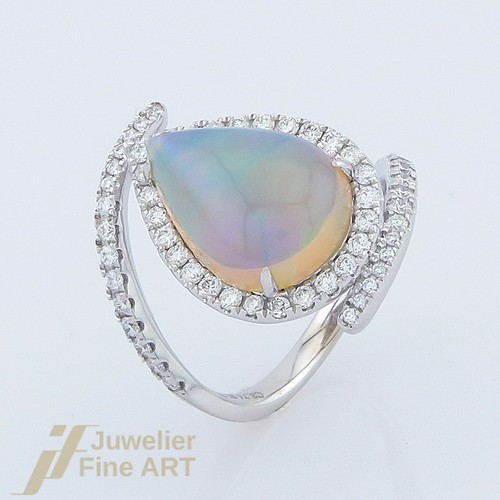 Bague opale 74ct - bague,