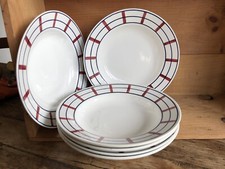 6 assiettes creuses en