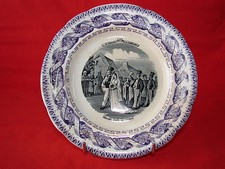 Ancienne assiette dessert - ancienne,