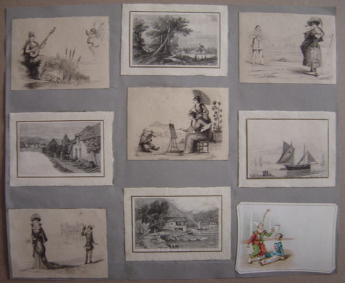 Lot chromos gravures - chromos,