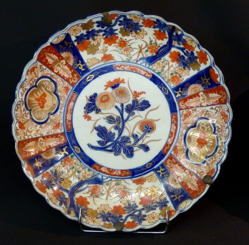 1850 superbe plat 31cm