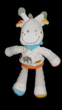 doudou peluche girafe grise