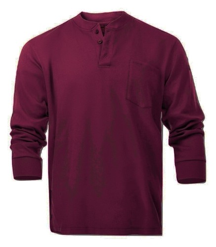Flame resistant henley - resistant,