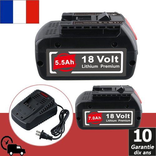 Batterie 0ah pour bosch - batterie,