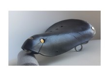 Ancienne selle cuir  à