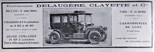 Publicité presse 1908 - de,