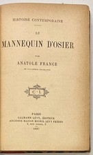 FRANCE. Anatole. Le mannequin d'osier.   1897