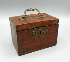 Coffret en bois et marqueterie de bois, Louis XV, XVIIIème siècle