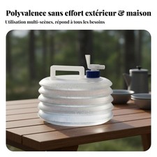 Bidon D'eau Pliable Résistant